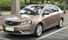 Geely Emgrand Brown 2014
