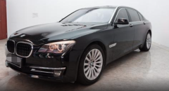 BMW 7 Series Black 2011