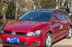 Volkswagen Golf Red 2014