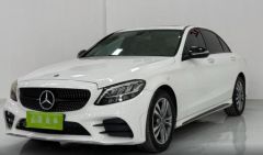Benz C-Class White 2018