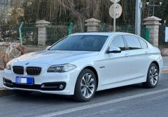 BMW 5 Series White 2014