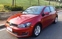 Volkswagen Golf Red 2014