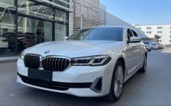 BMW 5 Series White 2021