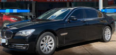 BMW 7 Series Black 2012