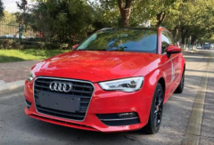 Audi A3 Red 2016