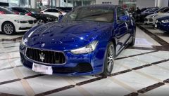 Maserati Ghibli Blue 2013