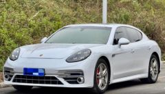 PORSCHE Panamera White 2013