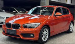 BMW 1 Series Yellow 2016