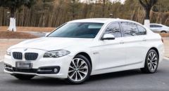 BMW 5 Series White 2016