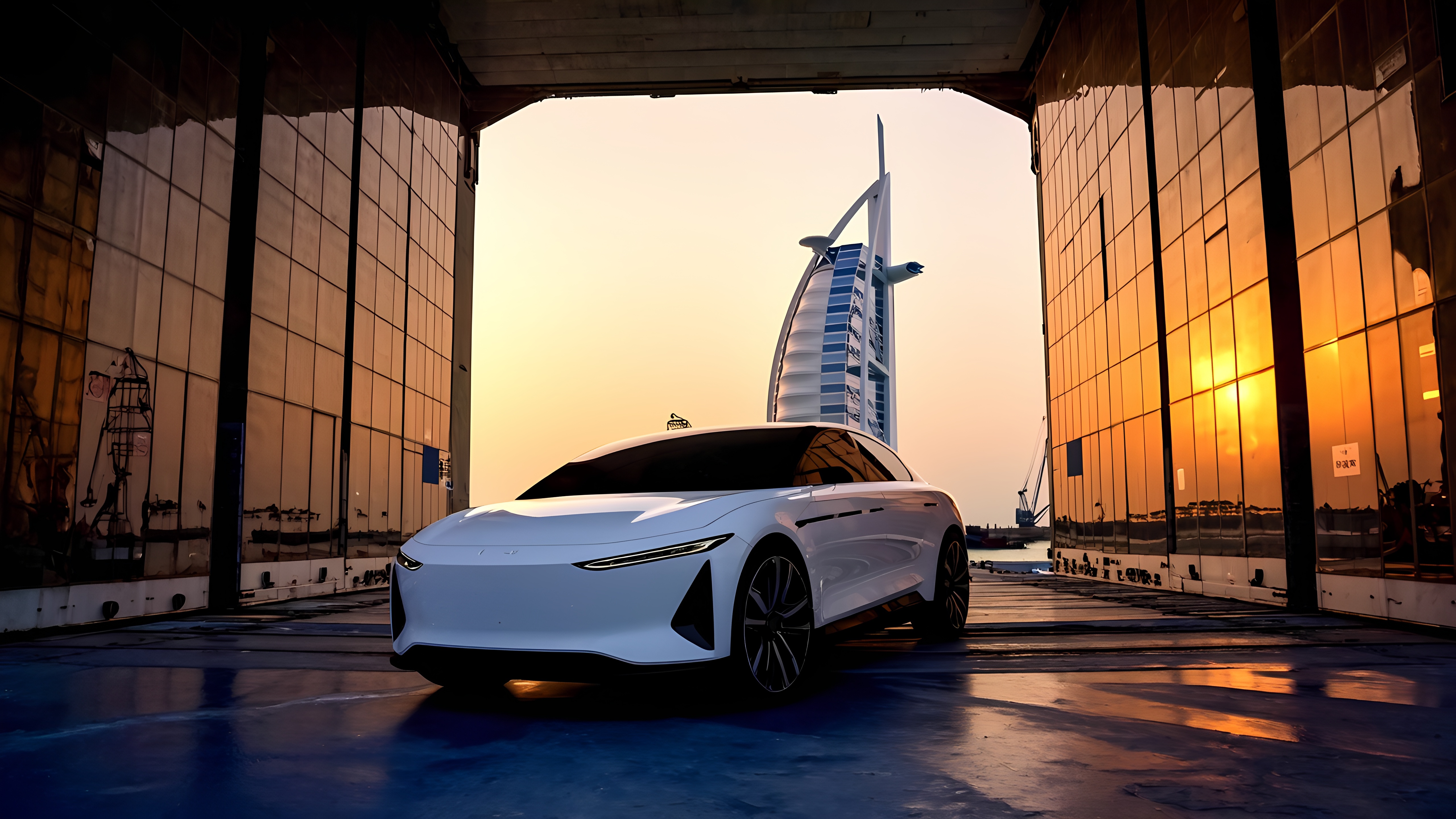 Chinese NEV exporting to Dubai