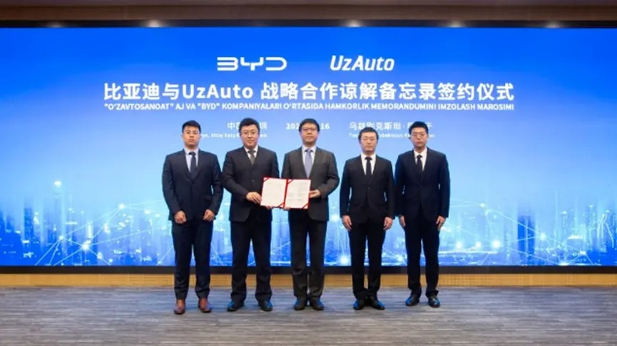 Uzbekistan's Automotive Ambitions: Forging a Strategic Partnership with BYD