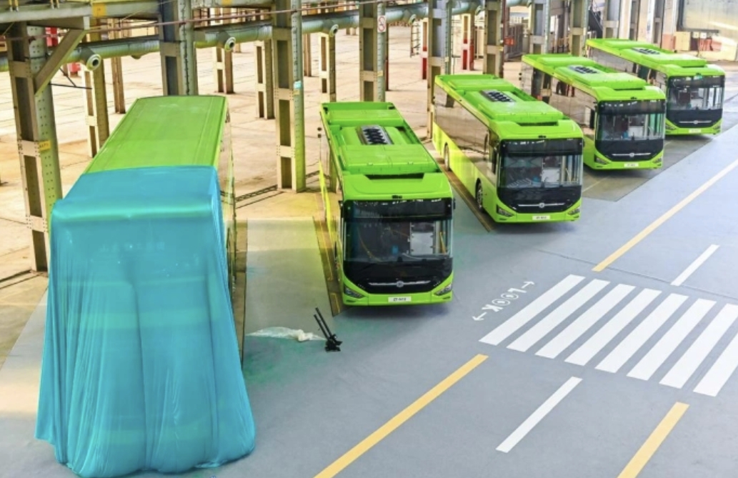 Shandong-Made Electric Buses Win Major Overseas Order